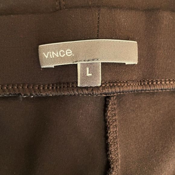 Vince Legging Rear Seam Brown Size Large - Picture 3 of 9